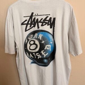 Stüssy x Born x Raised 8 Ball Graphic Tee